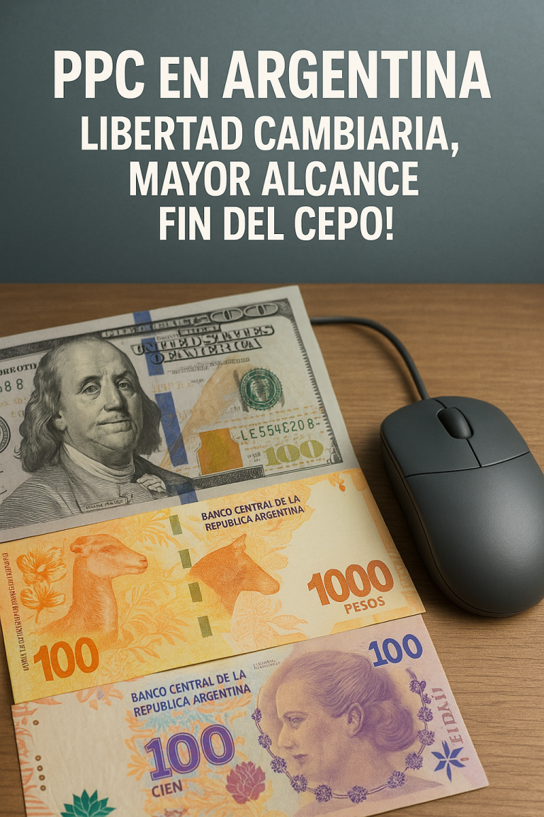 PPC en Argentina: Libertad cambiaria, ¡mayor alcance!